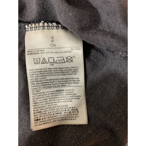 Banana Republic Small (S) Graphic Purple Sky Shirt Moon and Mountains Landscape - Picture 5 of 10